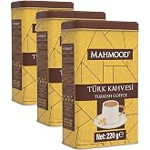 Mahmood T&uuml;rk Kahvesi Teneke 220 Gr (3 paketi)