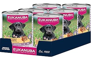 Eukanuba Puppy Grain Free Wet Dog Food Turkey & Carrot 6 x 400g