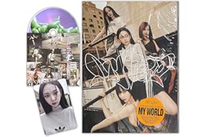 SMENT Aespa - 3rd - Mini album [My World] (Tabloid Ver.) Tabloid Cover + Fogli di Tabloid + CD-R + Photocard + Poster + 2 Pin Button Badge + 4 extra Photocard