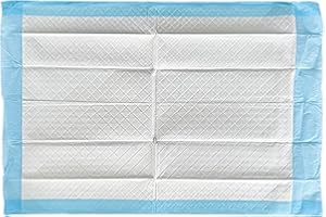 TIGA-MED - Traverse salvaletto usa e getta per incontinenti, pacco da 25, telo di misura 60 x 60 cm, 6 strati