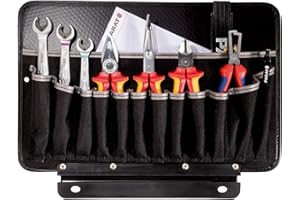 Parat Werkzeugtafel (2-seitig, für Werkzeugkoffer, viele Einsteckfächer, Farbe schwarz, Werkzeughalter) 591041551