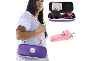 Funda Fonendoscopio para Guardar y Transportar el Estetoscopio-Estuche Goma Eva para Estetoscopio Profesional-Resistente y Apto para Todos los Estetoscopios Littmann, Littmann Classic III, Mdf-Onauao