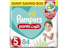 Pampers pants, size 5, junior, 12-18 kg, giant saving box, 84 diapers