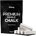 Chalkovsky Premium Edible Chalk - Natural Chalk for Eating - Crunchy Belgorod Chalk Chunks - Russian Organic Chalk for Bone Strength - Zero Additives, No Impurities - White 7oz (200g)