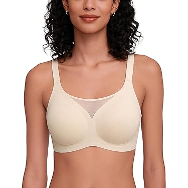 TOMEEK Beugelloze damesbeha, naadloos, met vulling, basic, verstelbare schouderbandjes, comfortabel, sportbeha voor dames, zacht, elastisch, Zwart, XL