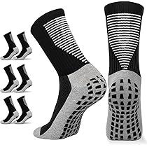 Calzini Sportivi Antiscivolo - Uomo/donna, Cotone Morbido, Suola In Gomma | Per Sport E Yoga - Foto 6