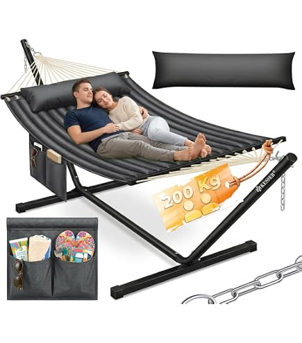 Hängematte Outdoor mit Gestell
