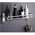 GRIVAN 1 Layer Stainless Steel Bathroom Shelf/Kitchen Shelf/Bathroom Shelf and Rack/Bathroom Accessories
