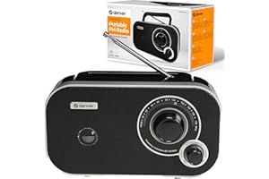 DENVER Radio FM ANALOGICA - Negra