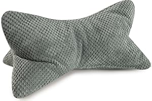 MAGMA Leseknochen COMODO -Salbei-, ergonomische Form für Nacken- oder Lendenstütze, Flexible Stütze für Bücher, E-Books oder Tablets