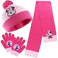 Set Invernale 3-in-1 Principessa Per Bambine - Cappello, Sciarpa E Guanti - Morbido E Caldo Per Freddo - Foto 7