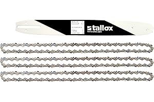 1 espada y 3 tallox cadenas de sierra 3/8" 1,3 mm 57 eslabones 40 cm compatible con DOLMAR, ECHO, EINHELL, HITACHI y otras