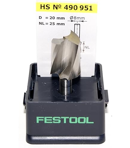 Festool Fresa de Enrasado HW/KLS D22/8-OFK