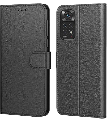 BORYA – Housse Cuir PU Portefeuille Pour Xiaomi Redmi A5 4G – Protection RFID – Antichoc – Style Élégant Et Professionnel – Noir
