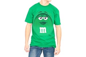 M&M'S Camiseta con cara de personajes de caramelos M&M M&M 's