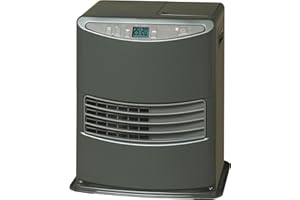ZIBRO TOYOSET LC-3010, Stufa a Combustibile Elettronica Portatile, Eccellenza Giapponese, Riscalda fino a 48 metri quadrati, Nessuna installazione necessaria, Potenza 3000 W