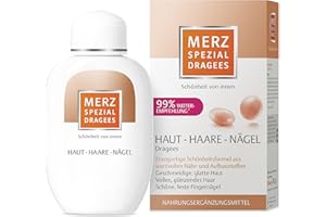 ‎MERZ SPEZIAL Merz Spezial Dragees Haut Haare Nägel - Nahrungsergänzungsmittel für geschmeidige Haut, volles glänzendes Haar und schöne, feste Fingernägel - 120 Stück für 2 Monate
