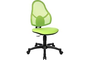 ‎TOPSTAR Topstar Open Art Junior, Bürostuhl, Schreibtischstuhl für Kinder und Jugendliche, Bezugsstoff, grün