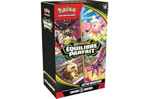 Pokémon : Lot de boosters Méga-Évolution – Équilibre Parfait (6 boosters) du JCC Pokémon