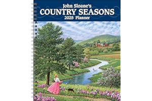 John Sloane's Country Seasons 12-Month 2025 Monthly/Weekly Planner Calendar