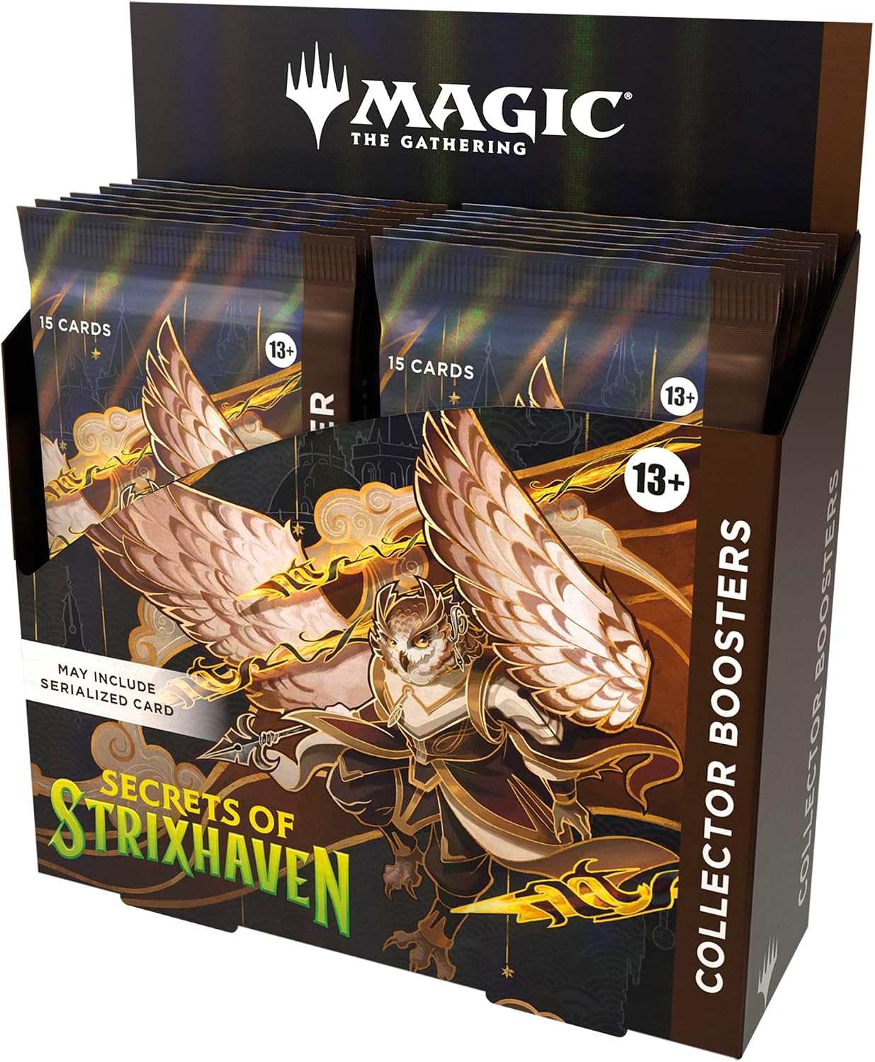 Caja de Sobres de coleccionista de Secretos de Strixhaven, de Magic: The Gathering (Versión en Inglés)