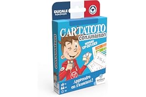 Cartatoto Conjugaison - Jeu de Cartes éducatif Dès 5 ans - Apprendre à conjuguer Les verbes