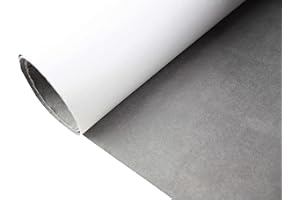 TUKAN-TEX Pellicola autoadesiva in microfibra effetto pelle scamosciata per auto (300 x 140 cm, grigio)