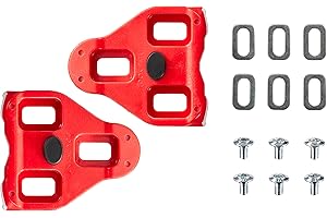 LOOK Cycle - Delta Fahrrad-Cleats mit Memory- Positionier-Funktion - Kompatibel mit Standard LOOK Nicht-KEO Pedalen - Reduziertes Gewicht und Größe