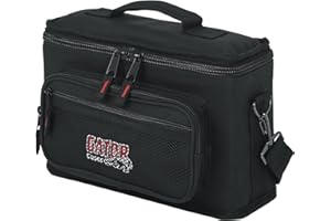 Gator Padded Bag for Upto 4 Mics with Exterior Pockets for Cables