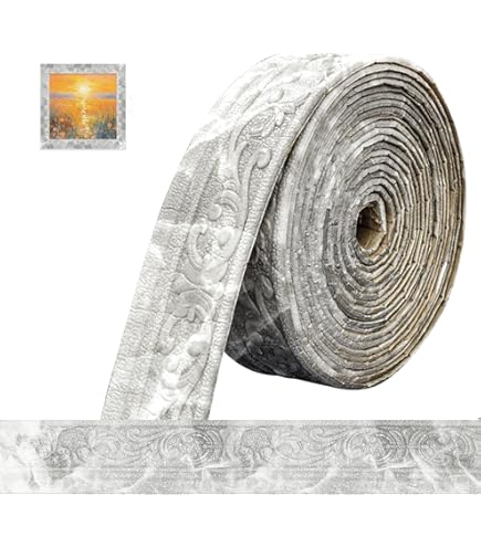 Weihnachtliche Pinnwand Bordüren - Selbstklebende Schneeflocken & Weihnachtsbäume Dekoration