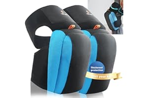 HELI MIAO Knee Pads for Work, Heavy Duty Gel Cushion and Foam Padding Knee Pads with Adjustable Straps for Men, Women, Gardening, Flooring