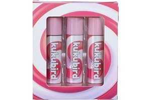 Kukubird Moisturising 3pc Set Lip Balms (Candy)