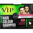 VIP 3 In 1 Hair Colour Shampoo (40 Ml) PACk Of 6