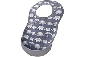 Bibetta Ultrabib Baby Bib with Pocket - Feeding Bibs for Babies