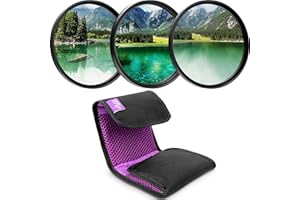 Altura Photo 95 mm Objektivfilter-Set – inklusive 95 mm ND-Filter, 95 mm Polarisationsfilter, 95 mm UV-Filter – UV, CPL-Polarisationsfilter, Neutraldichte für Kameraobjektiv mit 95 mm Filtern +