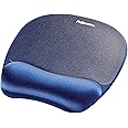 Fellowes Memory Foam Mouse Mat with Wrist Support - Ergonomic Mouse Pad for Computer Laptop - Sapphire
