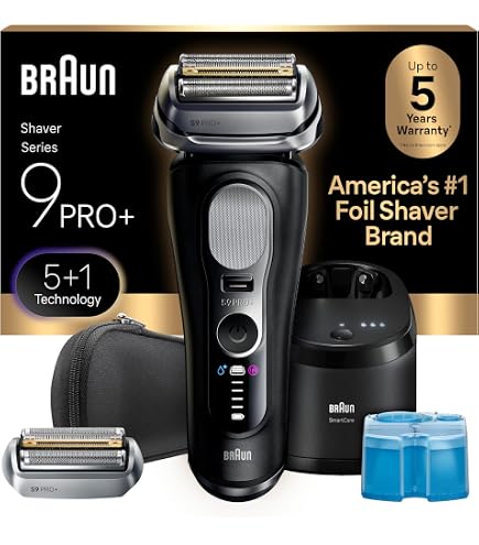 Braun Electric Razor for Men, Series 9 9291cc Electric Shaver with