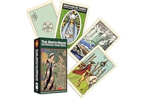 DDFF Tarocchi Classici Rider Waite – Mazzo da 78 Carte – Lettura, Meditazione, Gioco da Tavolo – Per Principianti ed Esperti – Compatto, Portatile, Ottima Idea Regalo