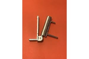 FTF - FENSTERTECHNIK Siegenia Esquina Rodamiento Reparación Rodamientos Esquina Titanio (Plata)