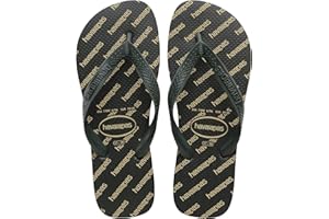Havaianas - Top Logomania Essentials, Tongs Confortables, Durables et Légères, Détails des Logos sur la Semelle, Adultes Unisexe