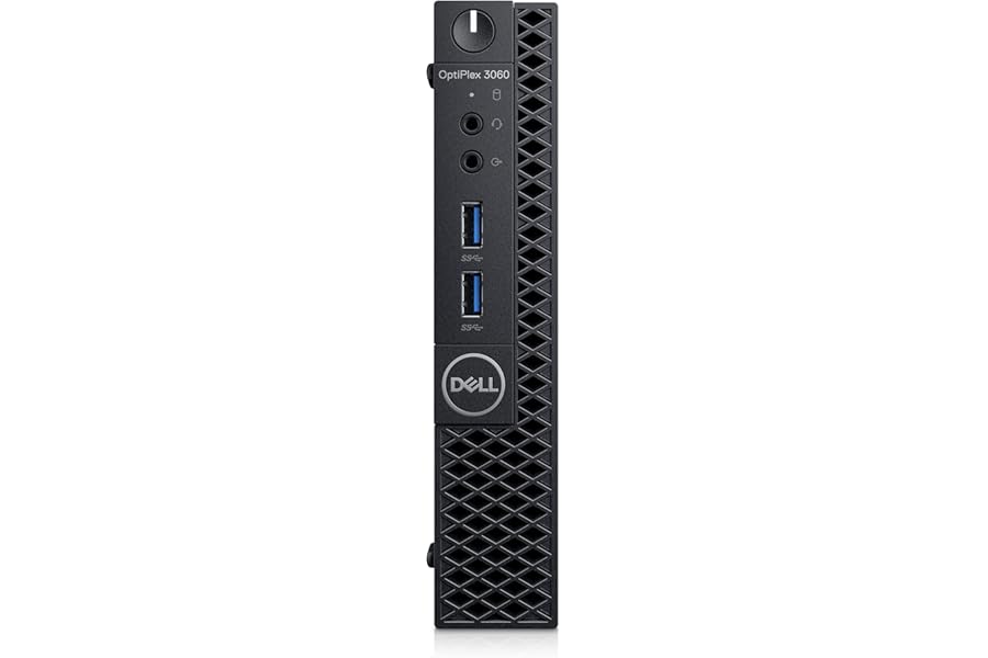 Dell OptiPlex 3060 MFF Micro Tiny PC i5 8500T 16GB RAM 256GB SSD Windows 10 Pro VW9T1 (Renewed)