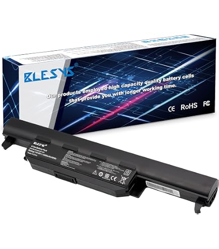 Batteria 5200mAh compatibile con Asus K55 K55A K55D K55DE K55DR K55N K55V K55VD K55VJ K55VM K55VS