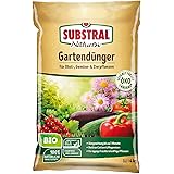 Substral Naturen Bio Gartendünger, natürlicher Universaldünger für Obst- Gemüse- und Zierpflanzen, plus Magnesium, 4 kg