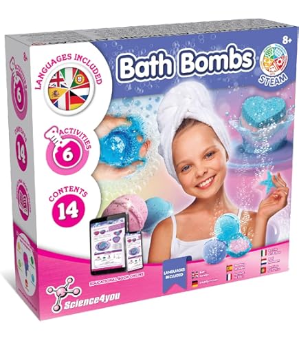 Herenear Kit Sapone Fai Da Te Per Bambini – Esperimento Scientifico Con Stampini, Colori E Profumi (8-12 Anni) - 4