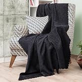 LATUDA CONCEPT - Sofa Cover Chenille Jacquard Pattern Non-Slip Sofa Bed Cover and Sofa Shawl 175x215