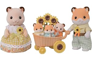 Sylvanian Families - 5856 Hamster Familjen - Dockhus