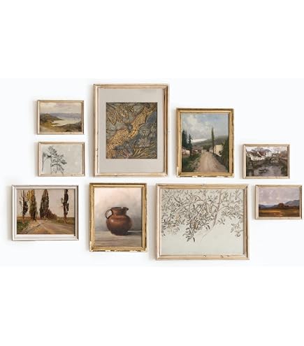 9 Poster Viaggio Vintage Olivia Samuel – Set 3, Formato A4 Su Cartone 350g/m² (Senza Cornice)