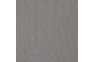 Kt KILOtela - Tela Loneta Lisa Tintada, Decoración, Tapizar, Cojines, Cortinas, Colchas, Bolsos, Monederos, Fundas, Manteles, Costura Creativa, 100 cm Largo x 280 cm Ancho, Gris 807, 1 Metro