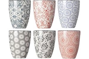 Cosy & Trendy Tasse Délirio Assortis-9 Cl-Lot de 6, Petit