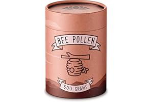 SEMVETA SPIRIT AND BODY Raw Bee Pollen Granules 500g – Nutrient-Dense Superfood with 30+ Minerals & Antioxidants – Boosts Vitality & Longevity – No Additives or Fillers